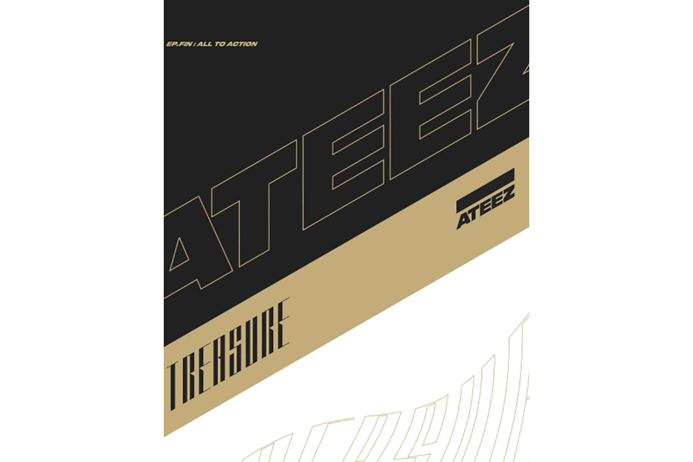 에이티즈 | ATEEZ | 1ST ALBUM [ TREASURE EP. FIN: ALL TO ACTION ] | (A VER.)  POSTER ONLY